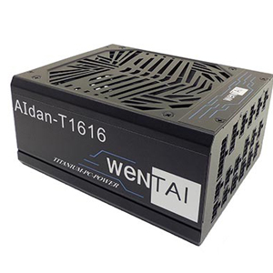 웬타이, 1.6 kW 티타늄 ATX PC 게임용 전원공급장치에서 채택